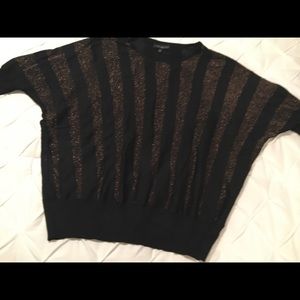 Lane Bryant Bronze Metallic Dolman Sweater - 18/20